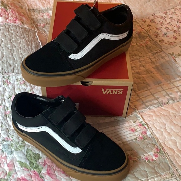 vans beige velcro vans beige velcro